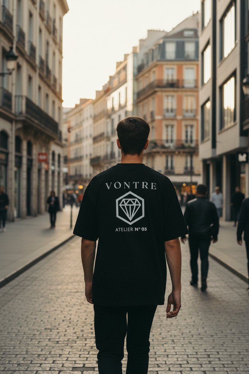 Mann von hinten – No 05 Dark Diamond